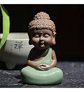 Amazon｜Temiry お釈迦様 オブジェ お釈迦 かわいい 仏像 陶器 座禅